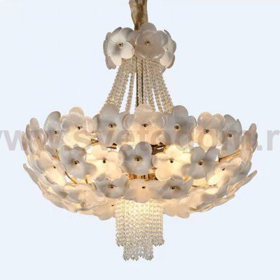 Люстра Cloyd SHAMBALA C9 / D53 см - золото (арт.10818)