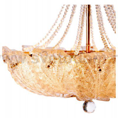 Люстра Cloyd HERBARY C6 / D53 см - золото (арт.10821)