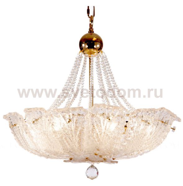 Люстра Cloyd HERBARY C6 / D53 см - золото (арт.10821)