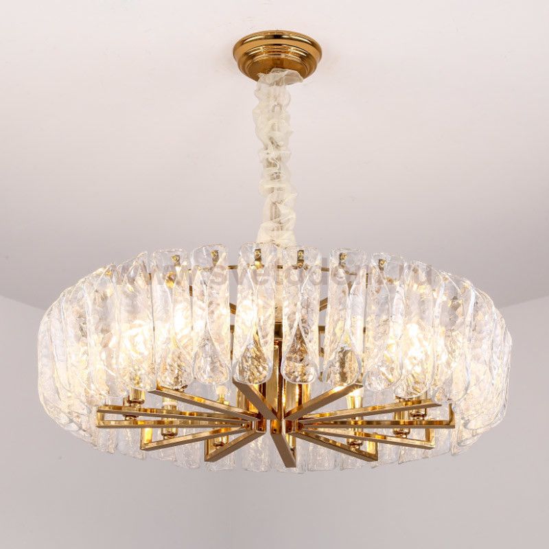 Люстра Cloyd FANFARA C12 / D80 см - золото (арт.10836)