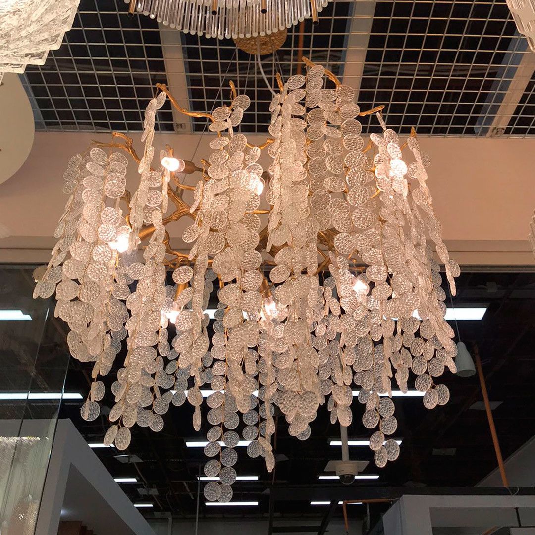 Люстра Cloyd HAOMA C8 / D60 см - латунь (арт.10844)