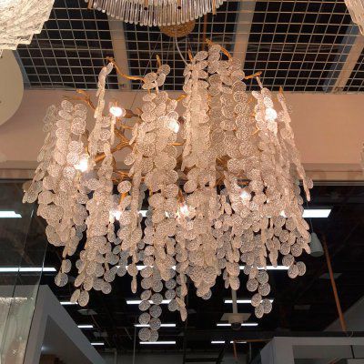 Люстра Cloyd HAOMA C8 / D60 см - латунь (арт.10844)