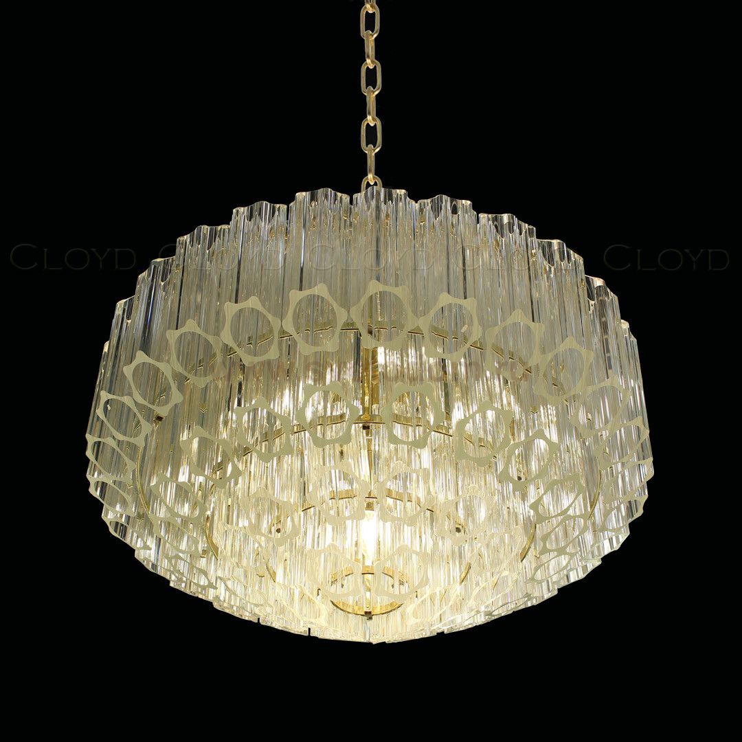 Люстра Cloyd CAPOTE C7 / D60 см - золото (арт.10852)