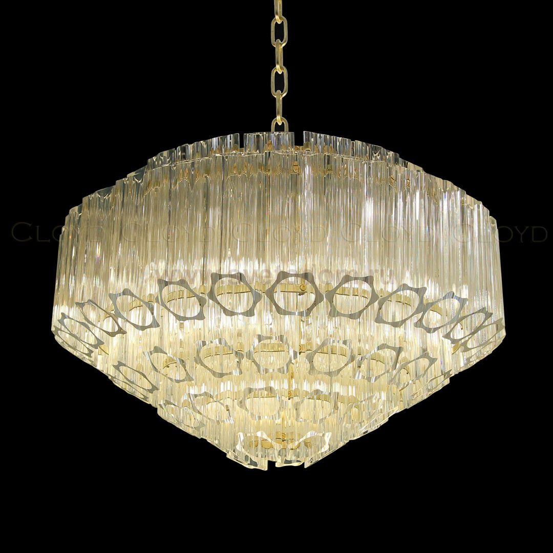 Люстра Cloyd CAPOTE C7 / D60 см - золото (арт.10852)