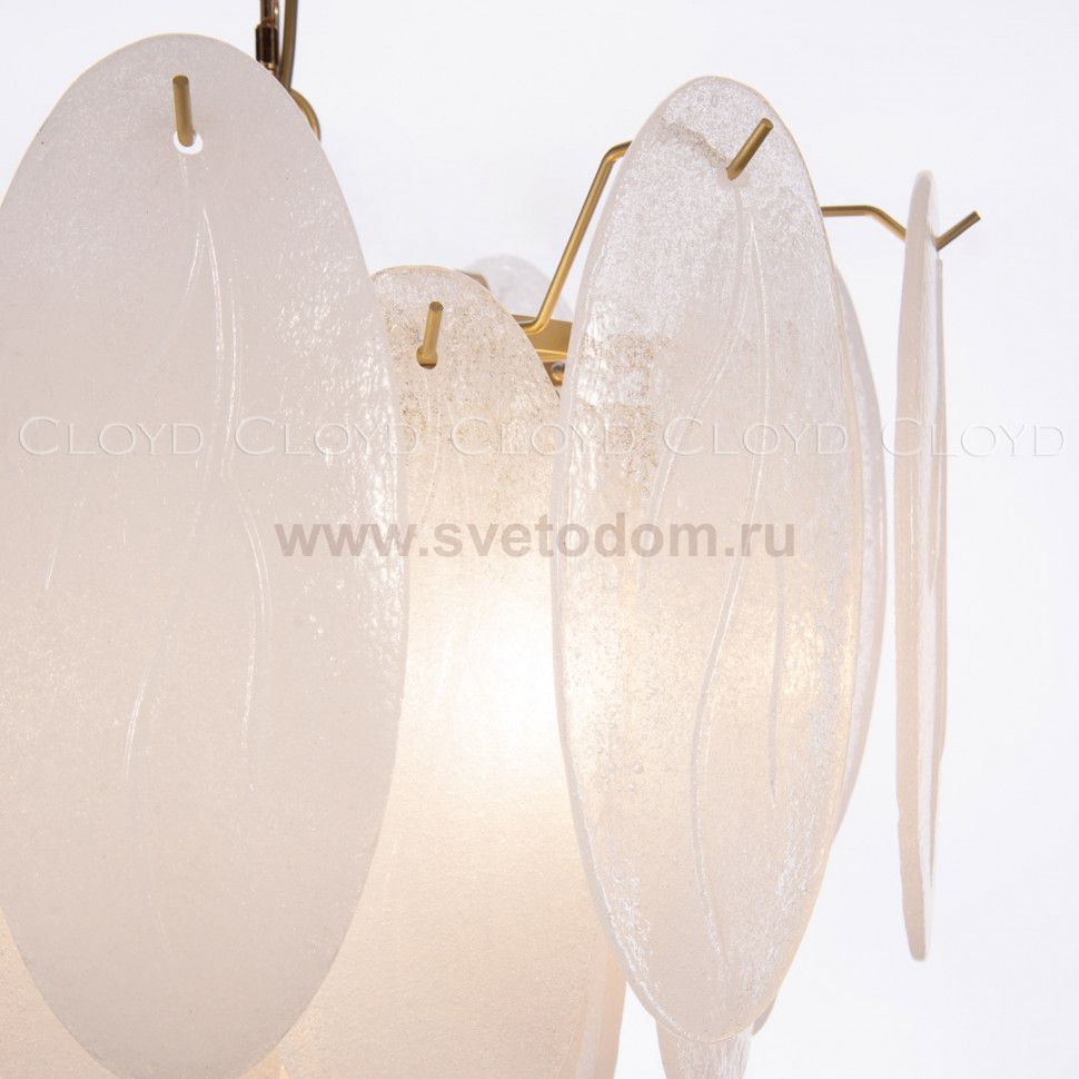 Люстра Cloyd ESKIMOS-B C7 / D53 см - латунь (арт.10854)