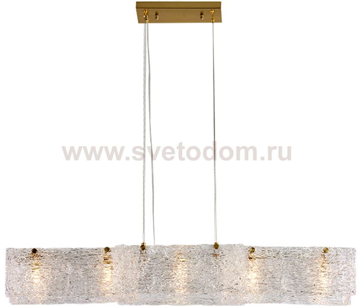 Подвесной светильник Cloyd PROMENADE P5 / L105 см - латунь (арт.10870)