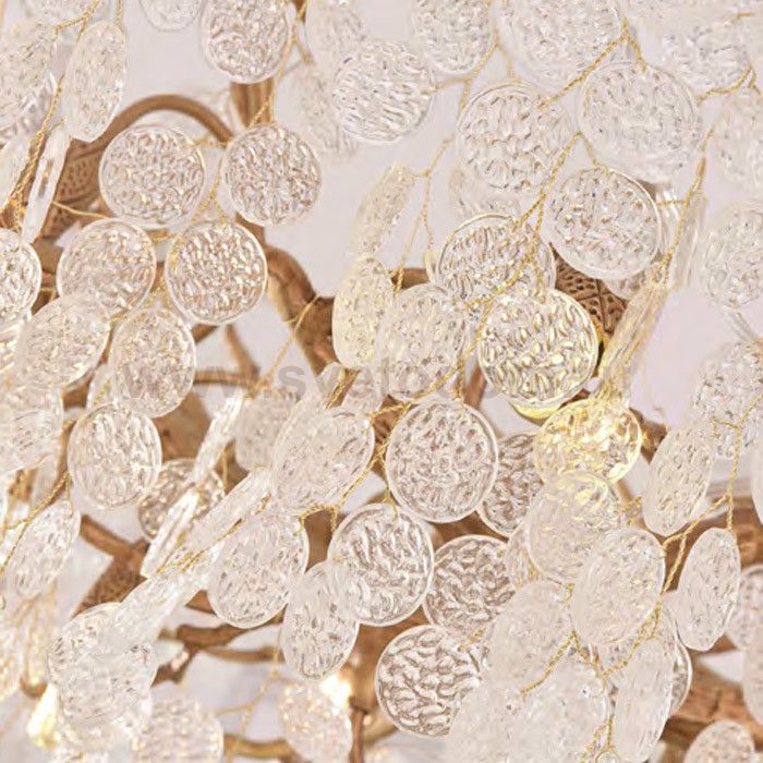 Люстра Cloyd HAOMA C18 / L120 см - латунь (арт.10911)