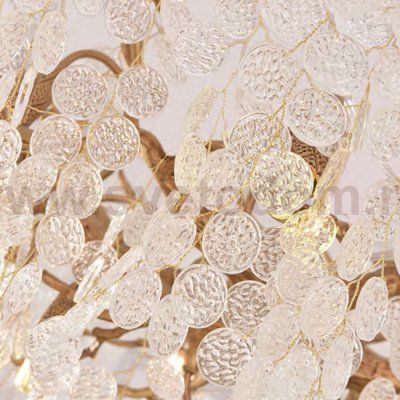 Люстра Cloyd HAOMA C18 / L120 см - латунь (арт.10911)