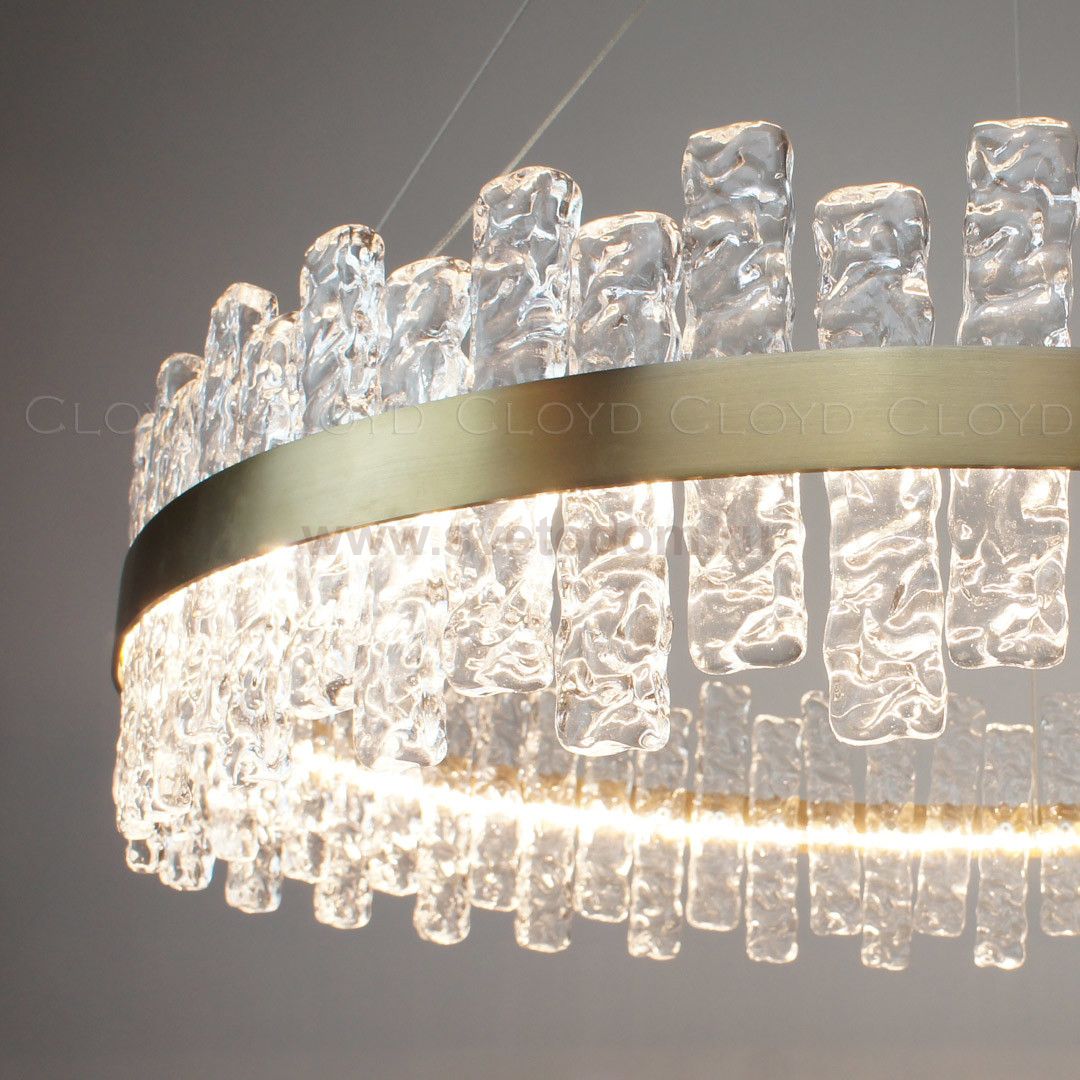 Люстра Cloyd FREDER-B C1 / D60 см - латунь (арт.10915)