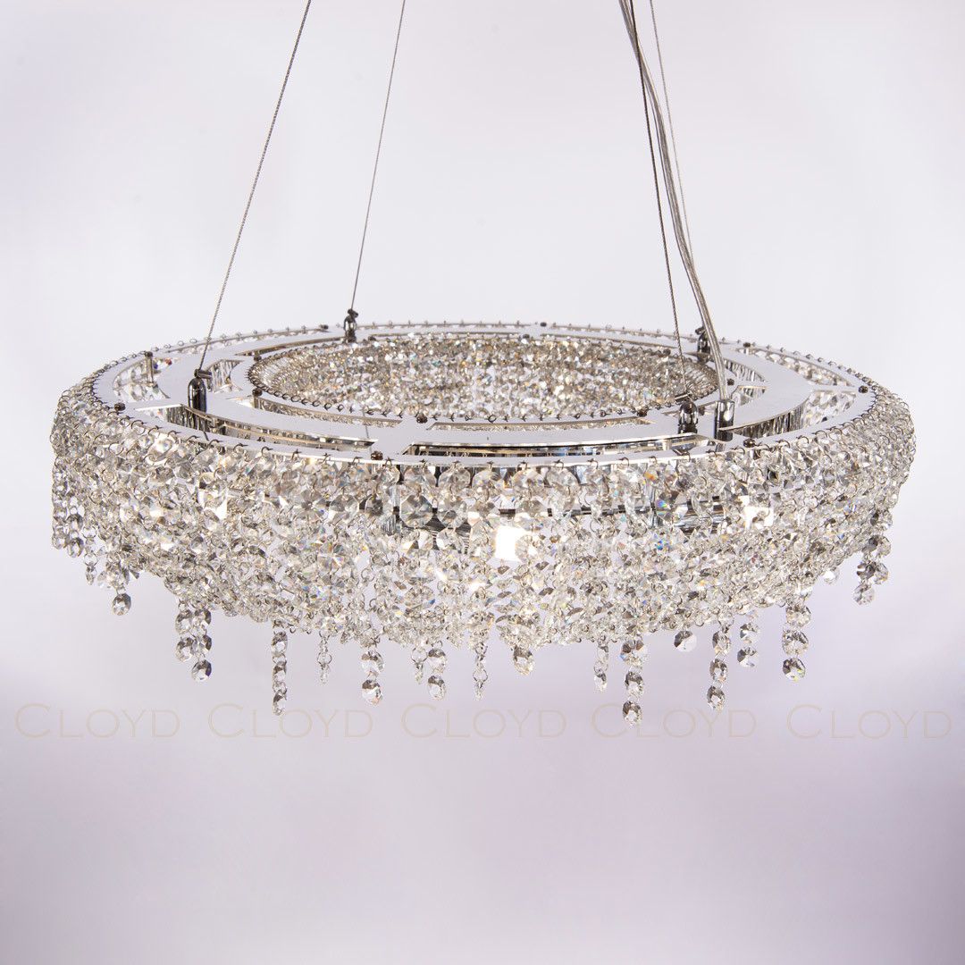 Люстра Cloyd HAYAO C9 / D60 см - хром (арт.10940)
