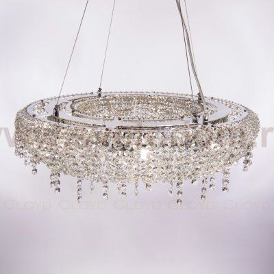 Люстра Cloyd HAYAO C9 / D60 см - хром (арт.10940)