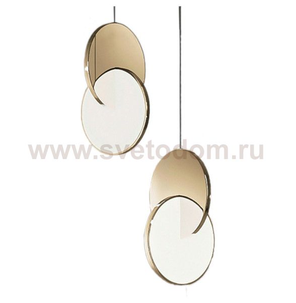 Подвесной светильник Cloyd BERING P1 / D20 см - золото (арт.10945)