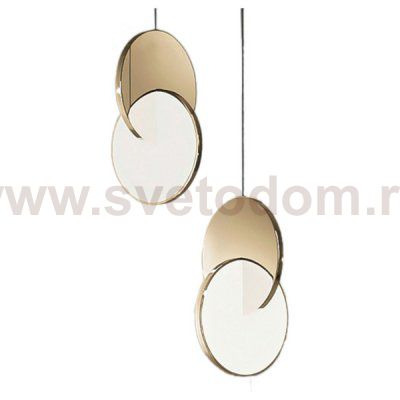 Подвесной светильник Cloyd BERING P1 / D20 см - золото (арт.10945)