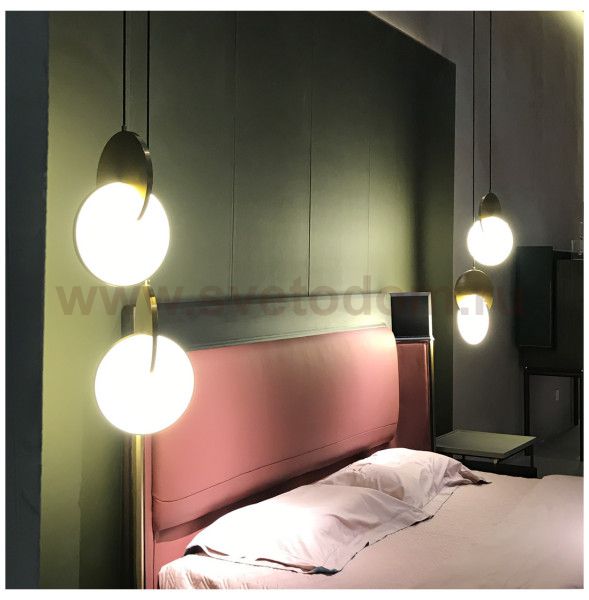 Подвесной светильник Cloyd BERING P1 / D20 см - золото (арт.10945)