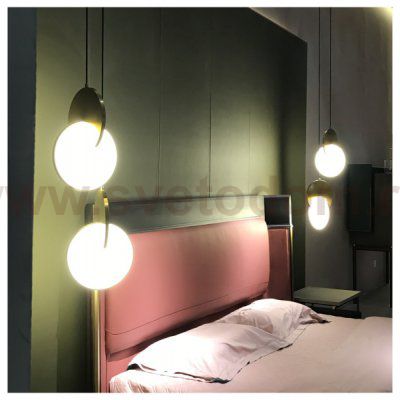 Подвесной светильник Cloyd BERING P1 / D20 см - золото (арт.10945)