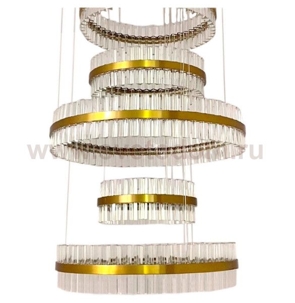 Люстра Cloyd ASPEND-B C1 / D100 см - латунь (арт.10947)