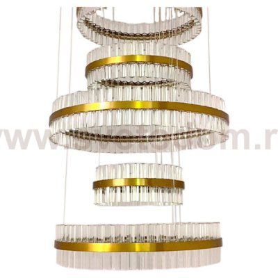 Люстра Cloyd ASPEND-B C1 / D100 см - латунь (арт.10947)