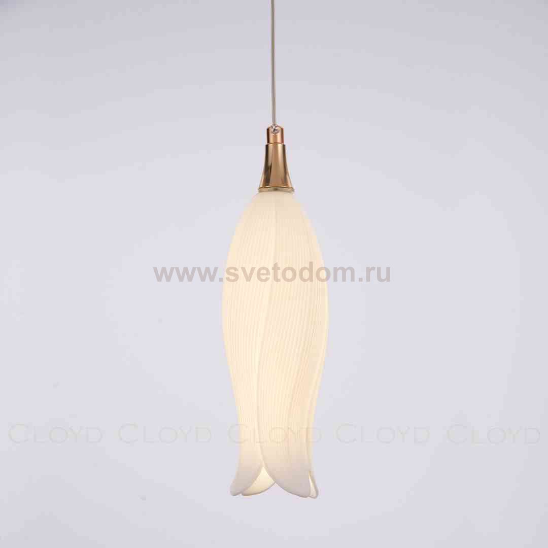 Подвесной светильник Cloyd ARGANA P1 / керамика - золото (арт.10954)