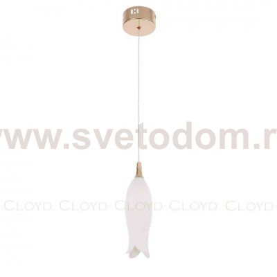 Подвесной светильник Cloyd ARGANA P1 / керамика - золото (арт.10954)