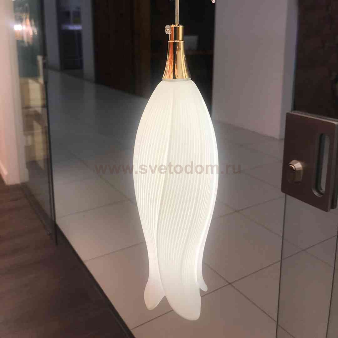 Подвесной светильник Cloyd ARGANA P1 / керамика - золото (арт.10954)