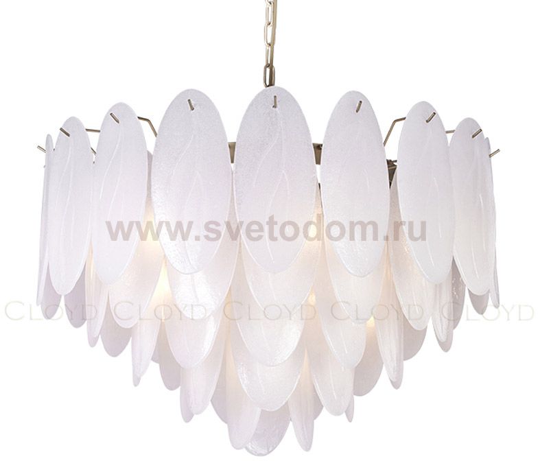 Люстра Cloyd ESKIMOS-B C13 / D77 см - латунь (арт.11001)