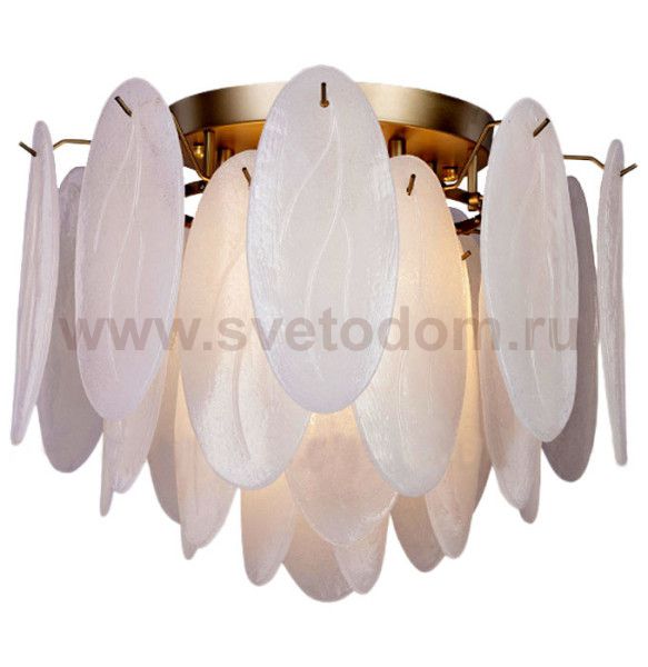 Потолочный светильник Cloyd ESKIMOS-B FM7 / D60 см - латунь (арт.11003)