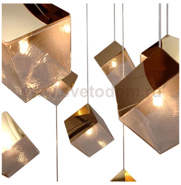 Люстра Cloyd CUBIT C9 / золото (арт.11050)