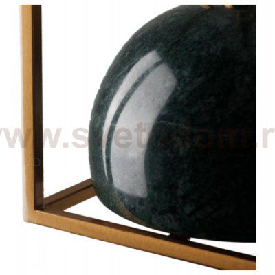 Подвесной светильник Cloyd TESSER P1 / латунь - зелен.мрамор (арт.11051)