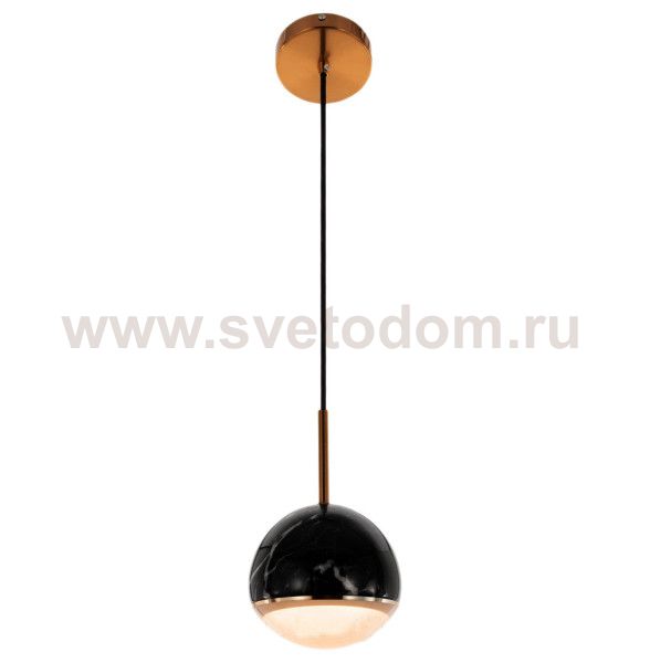 Подвесной светильник Cloyd LUNAR P1 / латунь - черн.мрамор (арт.11057)