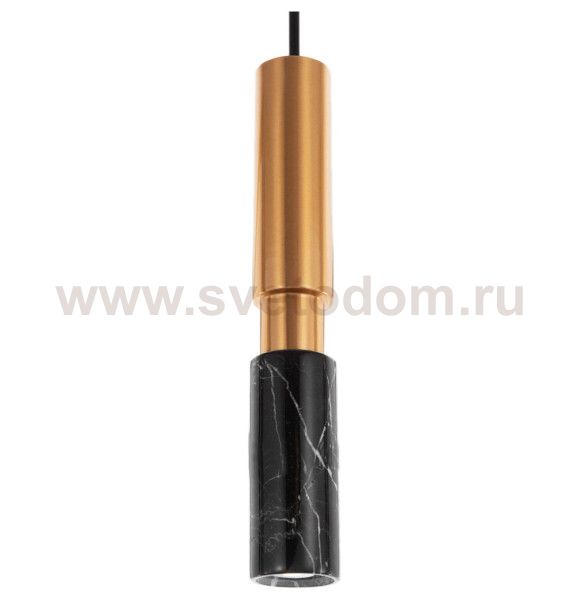 Подвесной светильник Cloyd SEQUEL P1 / латунь - черн.мрамор (арт.11060)