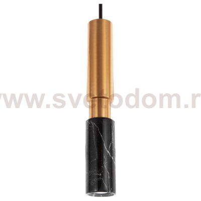 Подвесной светильник Cloyd SEQUEL P1 / латунь - черн.мрамор (арт.11060)