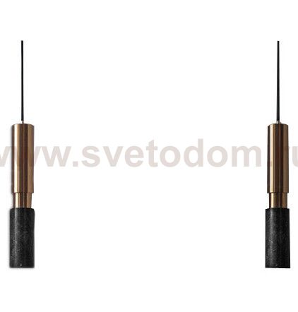 Подвесной светильник Cloyd SEQUEL P1 / латунь - черн.мрамор (арт.11060)