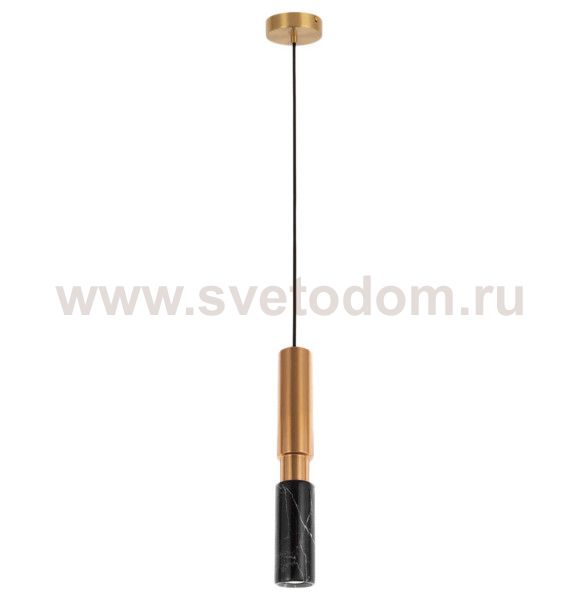 Подвесной светильник Cloyd SEQUEL P1 / латунь - черн.мрамор (арт.11060)