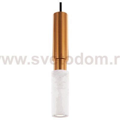 Подвесной светильник Cloyd SEQUEL P1 / латунь - бел.мрамор (арт.11061)