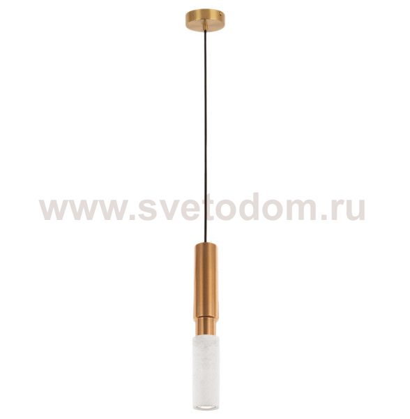 Подвесной светильник Cloyd SEQUEL P1 / латунь - бел.мрамор (арт.11061)