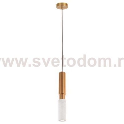 Подвесной светильник Cloyd SEQUEL P1 / латунь - бел.мрамор (арт.11061)