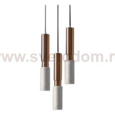 Подвесной светильник Cloyd SEQUEL P1 / латунь - бел.мрамор (арт.11061)