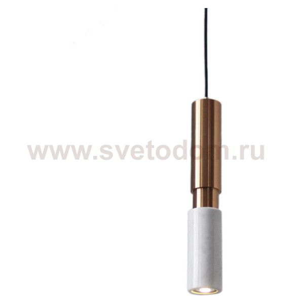 Подвесной светильник Cloyd SEQUEL P1 / латунь - бел.мрамор (арт.11061)