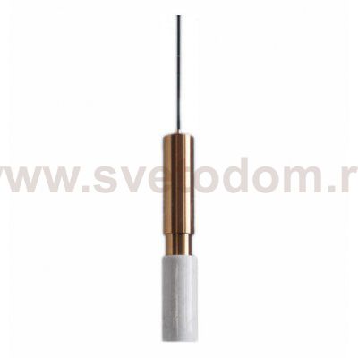 Подвесной светильник Cloyd SEQUEL P1 / латунь - бел.мрамор (арт.11061)