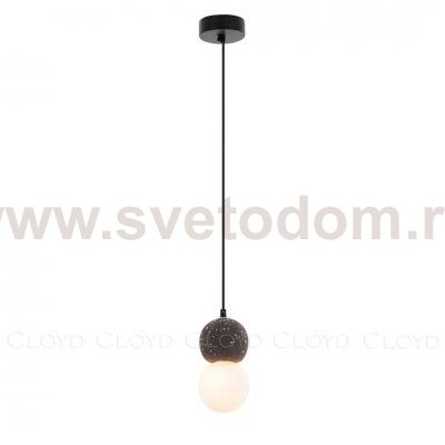 Подвесной светильник Cloyd AUSTA-A P1 / хром - темн.серый бетон (арт.11067)