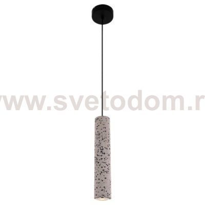 Подвесной светильник Cloyd MINIMA P1 / хром - белый бетон (арт.11069)