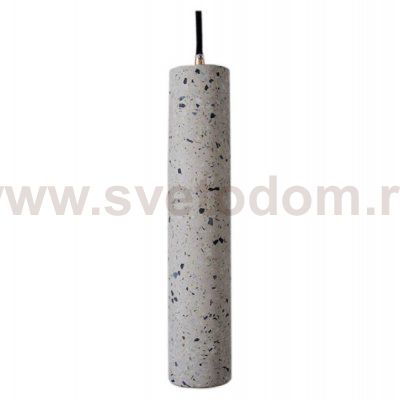 Подвесной светильник Cloyd MINIMA P1 / хром - белый бетон (арт.11069)