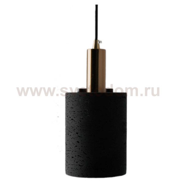 Подвесной светильник Cloyd KAUM P1 / латунь - черн.бетон (арт.11072)