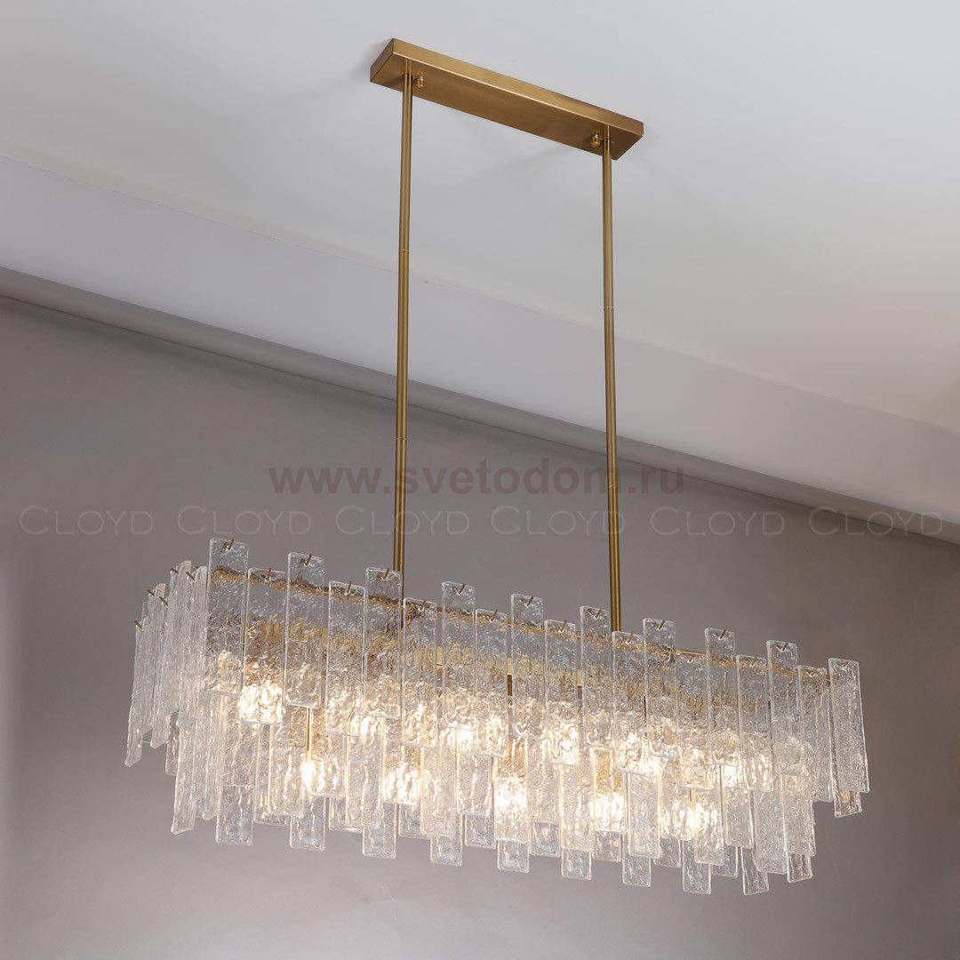 Люстра Cloyd PARSIFAL C11 / L105 см - латунь (арт.11078)