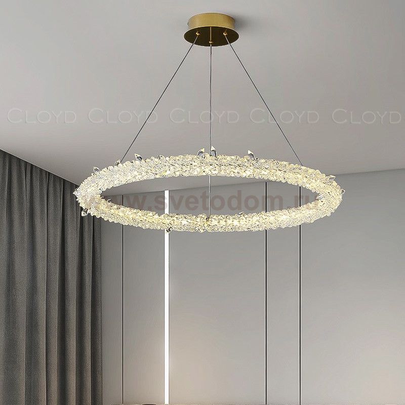 Люстра Cloyd EDEL-A C1 / D60 см - латунь (арт.11086)