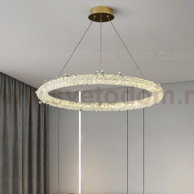 Люстра Cloyd EDEL-A C1 / D60 см - латунь (арт.11086)