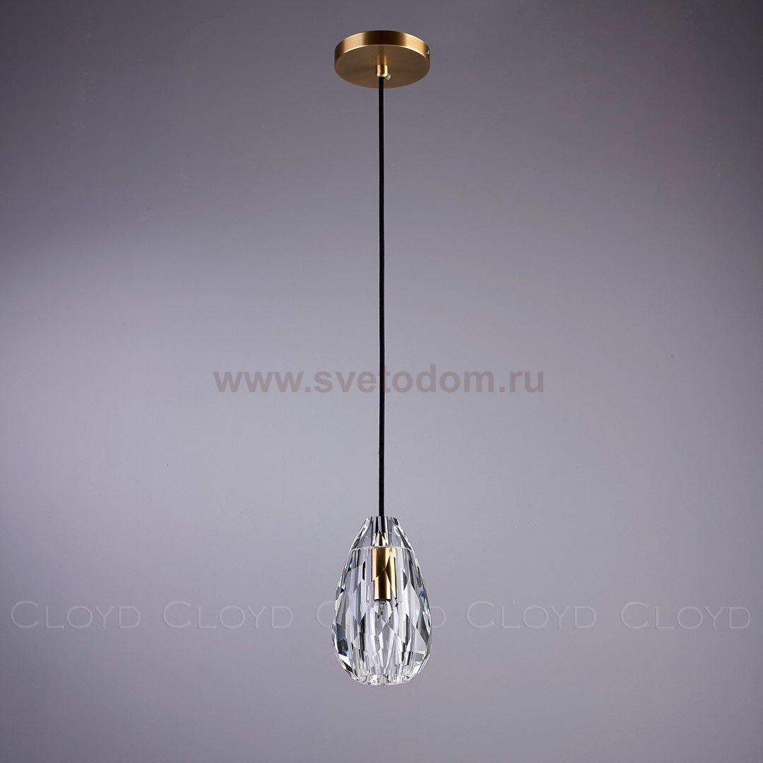 Подвесной светильник Cloyd OLIS P1 / латунь (арт.11090)