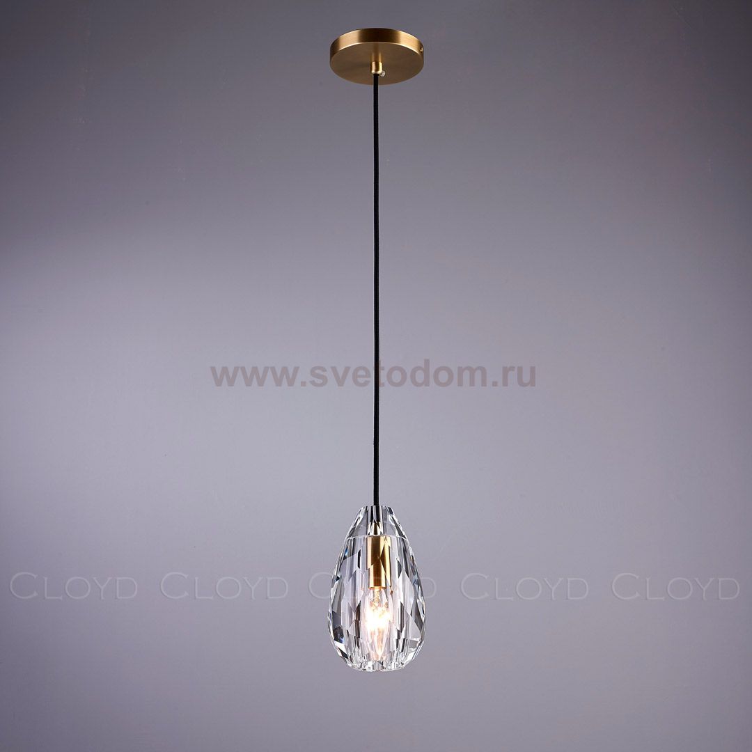 Подвесной светильник Cloyd OLIS P1 / латунь (арт.11090)