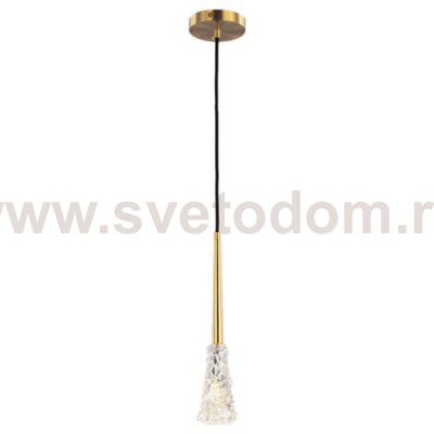 Подвесной светильник Cloyd ALEMAND P1 / латунь (арт.11093)