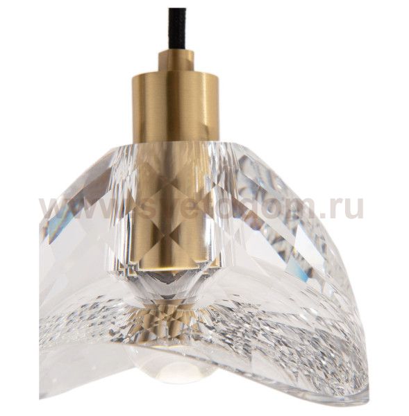 Подвесной светильник Cloyd VIKRAM P1 / D13 см - латунь (арт.11113)